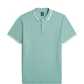 Dunda Tipped Logo Slim Polo Shirt