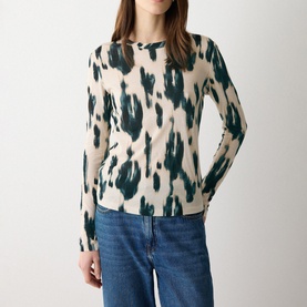 Ikat Printed Top