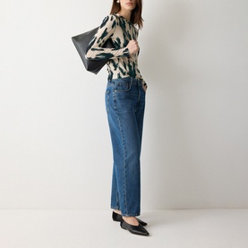 Ikat Printed Top