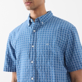 Authentic Seersucker Check Shirt