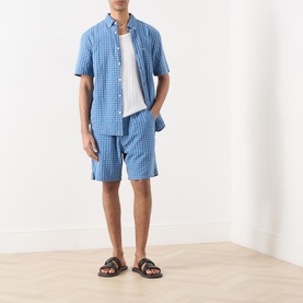 Authentic Seersucker Check Shirt