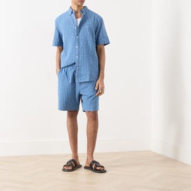 Seersucker Check Boxer Shorts