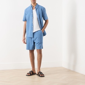 Seersucker Check Boxer Shorts