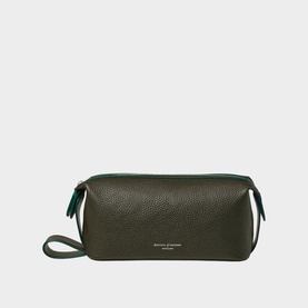 Reporter Grained Leather Washbag