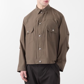 Typewriter Patch Pocket Jacket