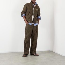 Cargo Flap Pocket Bomber Jacket