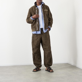 Cargo Flap Pocket Bomber Jacket