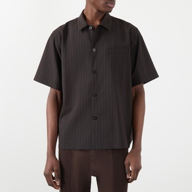 Chalk Striped Casual Shirt
