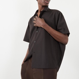 Chalk Striped Casual Shirt