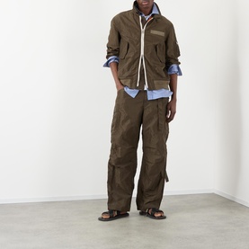 Belted Wide Leg Trousers