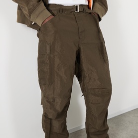 Belted Wide Leg Trousers