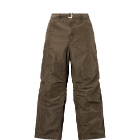 Belted Wide Leg Trousers