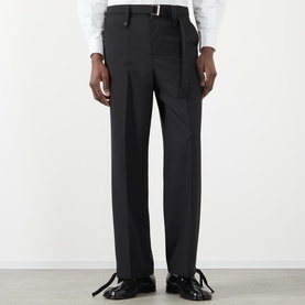 Pleated Suit Trousers