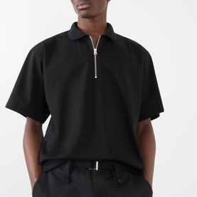 Half-Zip Polo Shirt