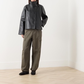 Veda Faux Leather Jacket