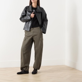 Veda Faux Leather Jacket