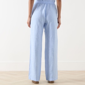 Satoves Linen Wide-Leg Trousers