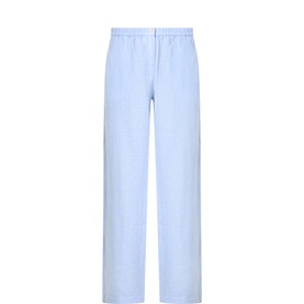 Satoves Linen Wide-Leg Trousers