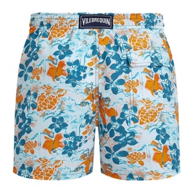Moorea Jungle Turtles Logo Swim Shorts