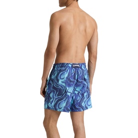 Moorea Marble Logo Swim Shorts