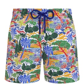 Moorea Seaside Life Logo Swim Shorts