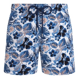 Moorise Island Flower Logo Swim Shorts