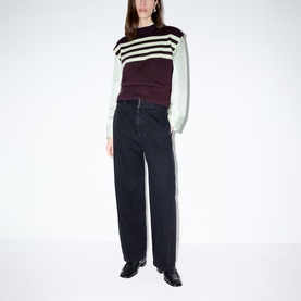 Striped Knitted Tank Top