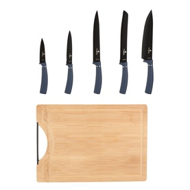 Knife & Cutting Board Six-Piece Set