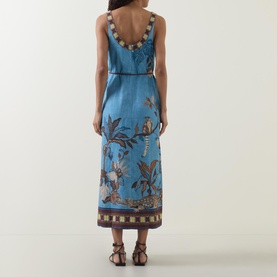 Georgie Belted Floral Dress