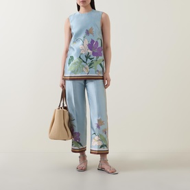Alfie Floral Cropped Trousers