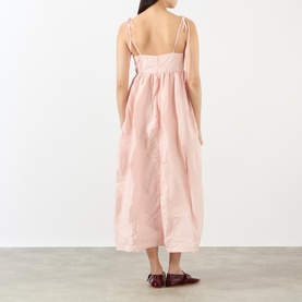 Alena Textured Flared Dress