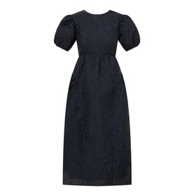 Catrine Puff Sleeve Flared Dress