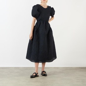 Catrine Puff Sleeve Flared Dress