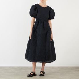 Catrine Puff Sleeve Flared Dress