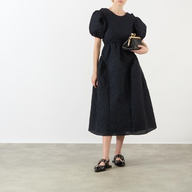 Catrine Puff Sleeve Flared Dress