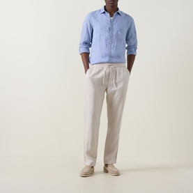 Resort Linen Casual Trousers