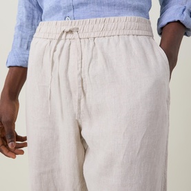 Resort Linen Casual Trousers