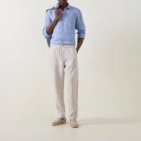 Resort Linen Casual Trousers