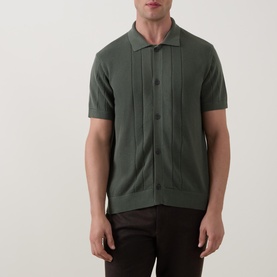 Crobb Knitted Polo Shirt