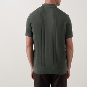 Crobb Knitted Polo Shirt