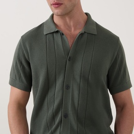Crobb Knitted Polo Shirt