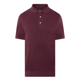 Masons Flat Knit Polo Shirt