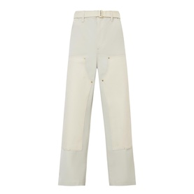Duck Double Knee Straight Leg Trousers