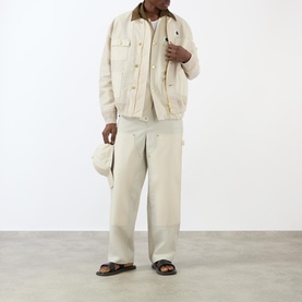 Duck Double Knee Straight Leg Trousers