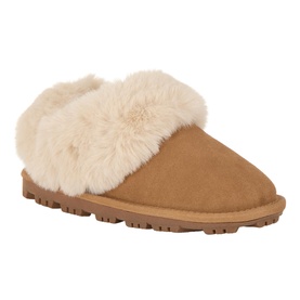 Isotoner&reg; Genuine Suede Bootie Slippers