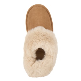 Isotoner&reg; Genuine Suede Bootie Slippers