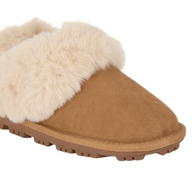 Isotoner&reg; Genuine Suede Bootie Slippers