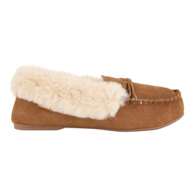 Isotoner&reg; Suede Moccasin Slippers
