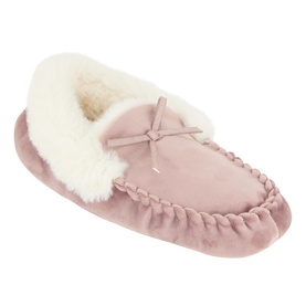 Isotoner&reg; Velour Moccasin Slippers