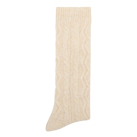 Toasties&reg; Cable Knit Slouch Slipper Socks